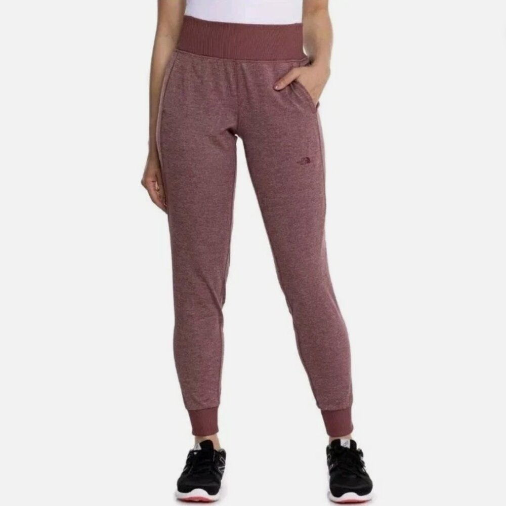 EUC The North Face Dune Sky Joggers in Wild Ginger Heather